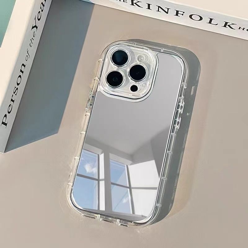 Luxury Skincare Products - Luxury Transparent Mirror Phone Case for