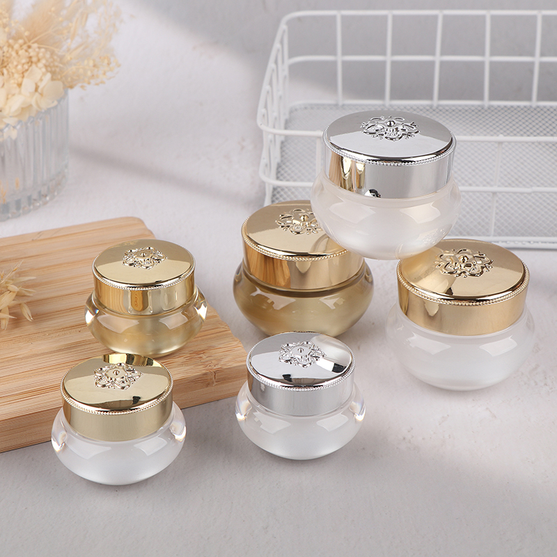 Acrylic Empty Travel Cream Jar - Luxury Skincare Tools 评论和价格
