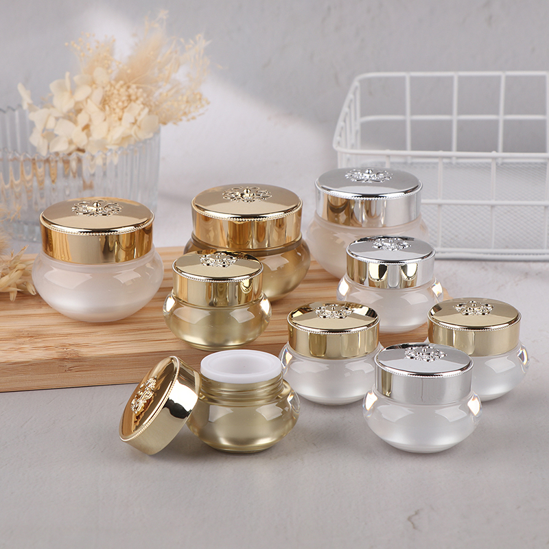 Acrylic Empty Travel Cream Jar - Luxury Skincare Tools 评论和价格