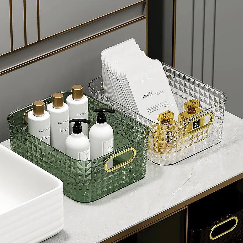 Desktop Cosmetics Storage Box  - Luxury Skincare Tools 评论和价格